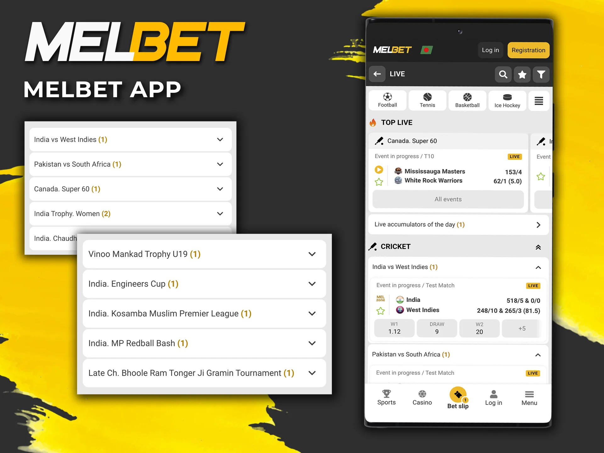 Download the Melbet cricket app today and start placing your bets on the go.