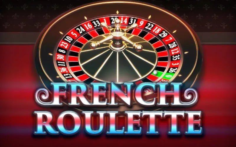 Traditional roulette action in French Roulette on Melbet.