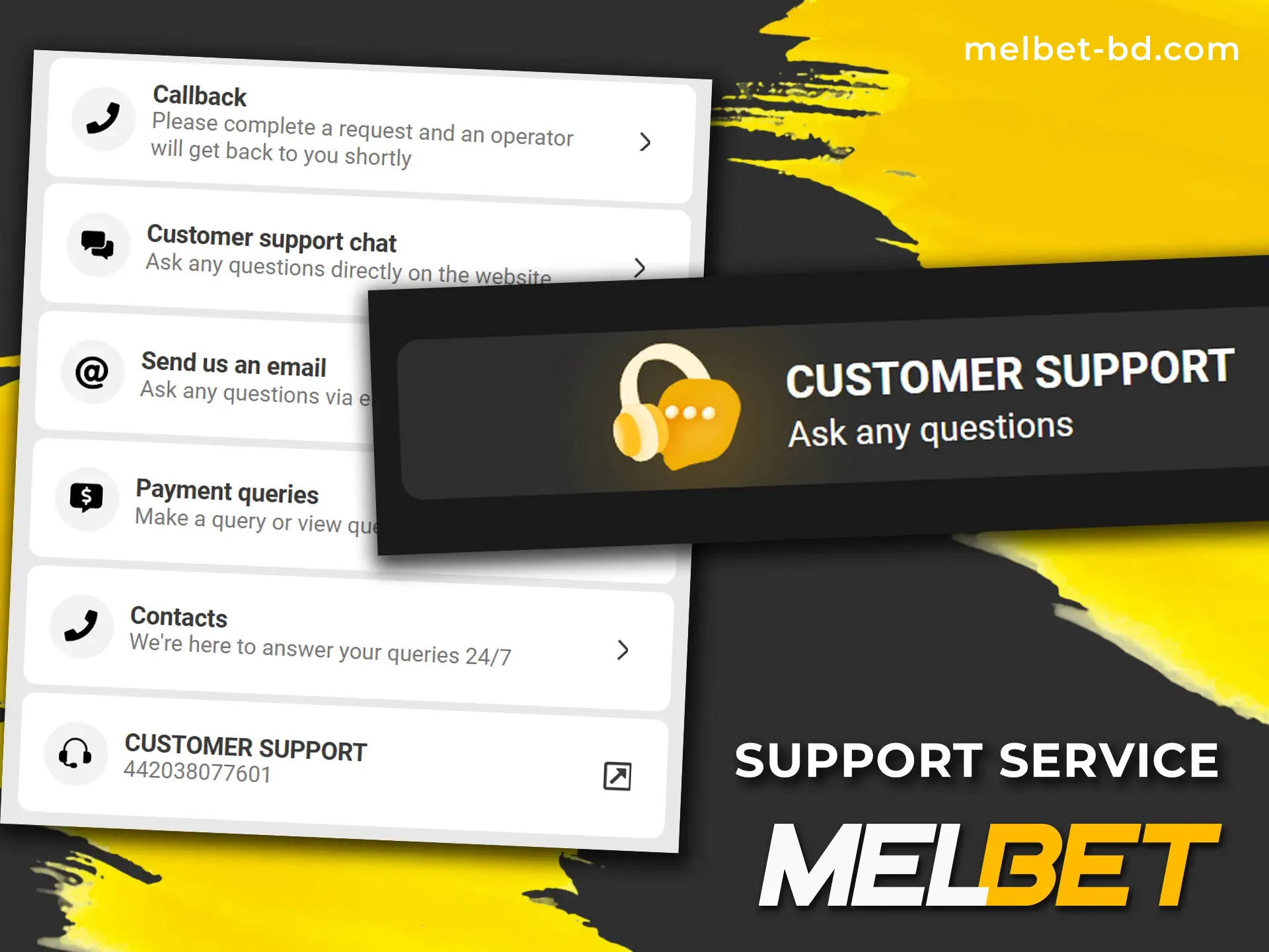 Find out how quickly Melbet BD support can help.