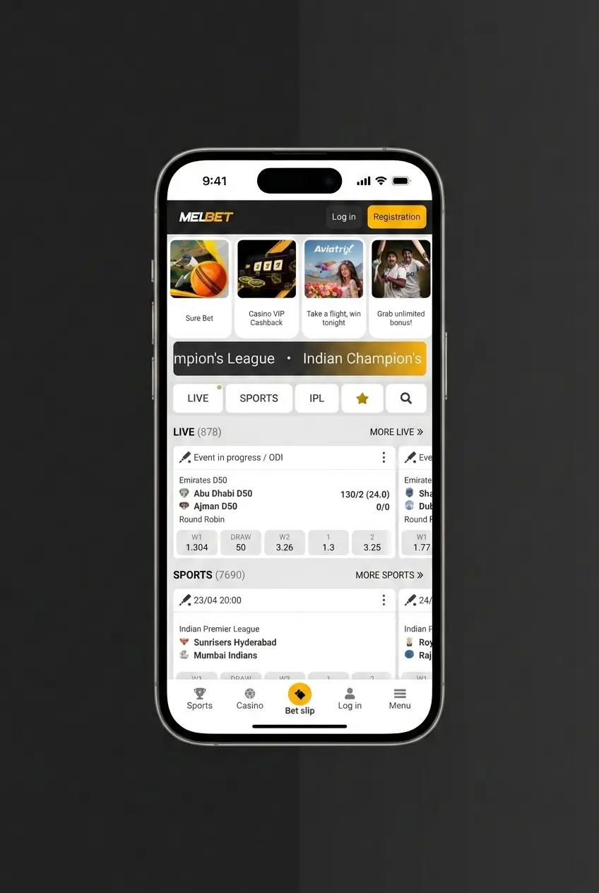 Step-by-step guide to placing a tennis bet on Melbet sportsbook via desktop or mobile interface