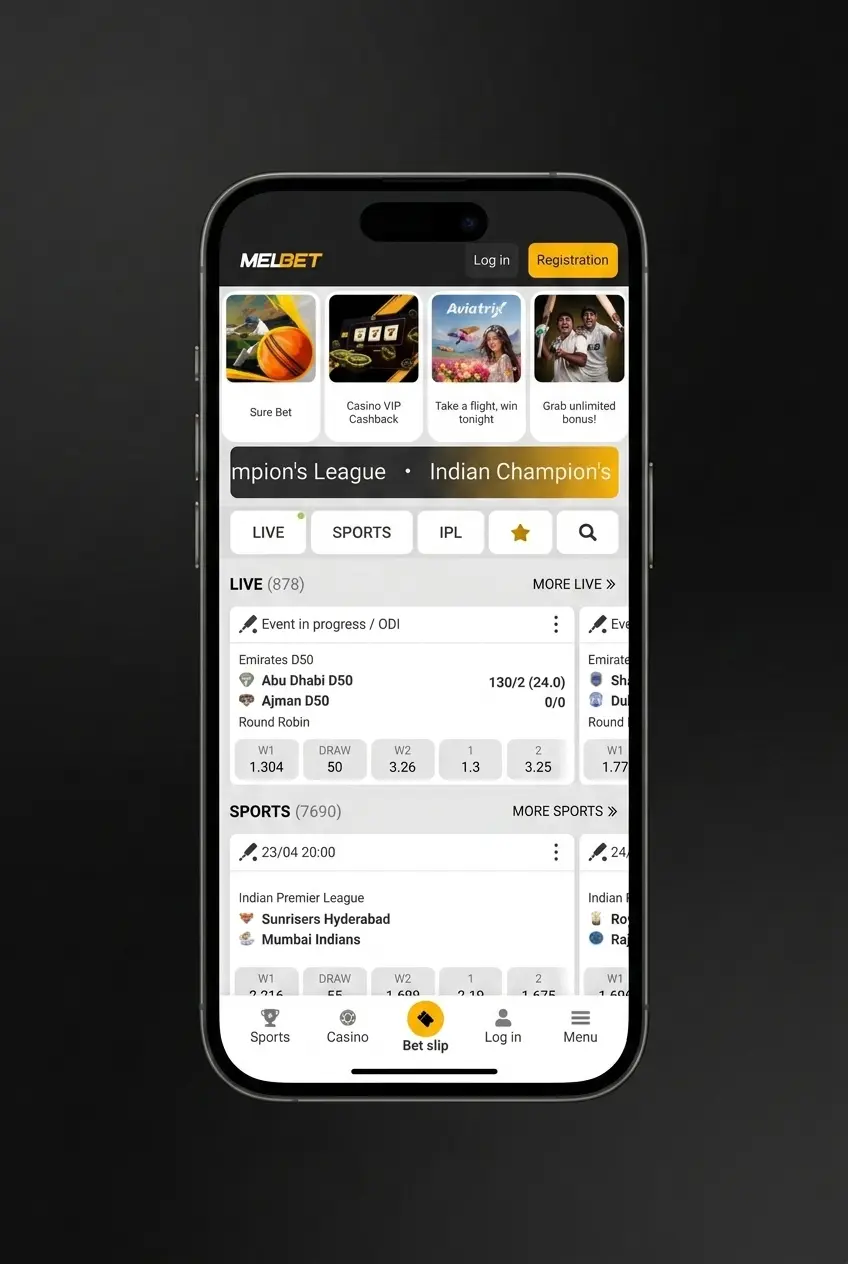 Step-by-step guide on how to start football betting on Melbet in Bangladesh with registration and deposit instructions