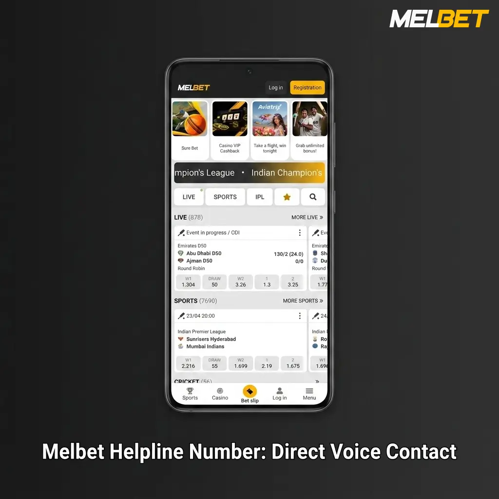Melbet helpline number for Bangladesh users providing direct voice contact support for account and service issues