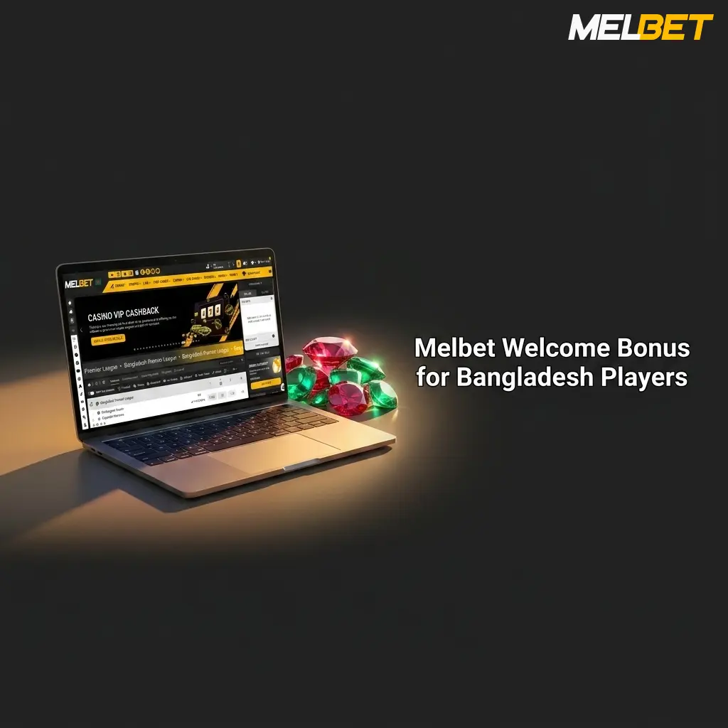 Melbet welcome bonus Bangladesh players 100% match up to 12000 BDT sports and casino first deposit offer