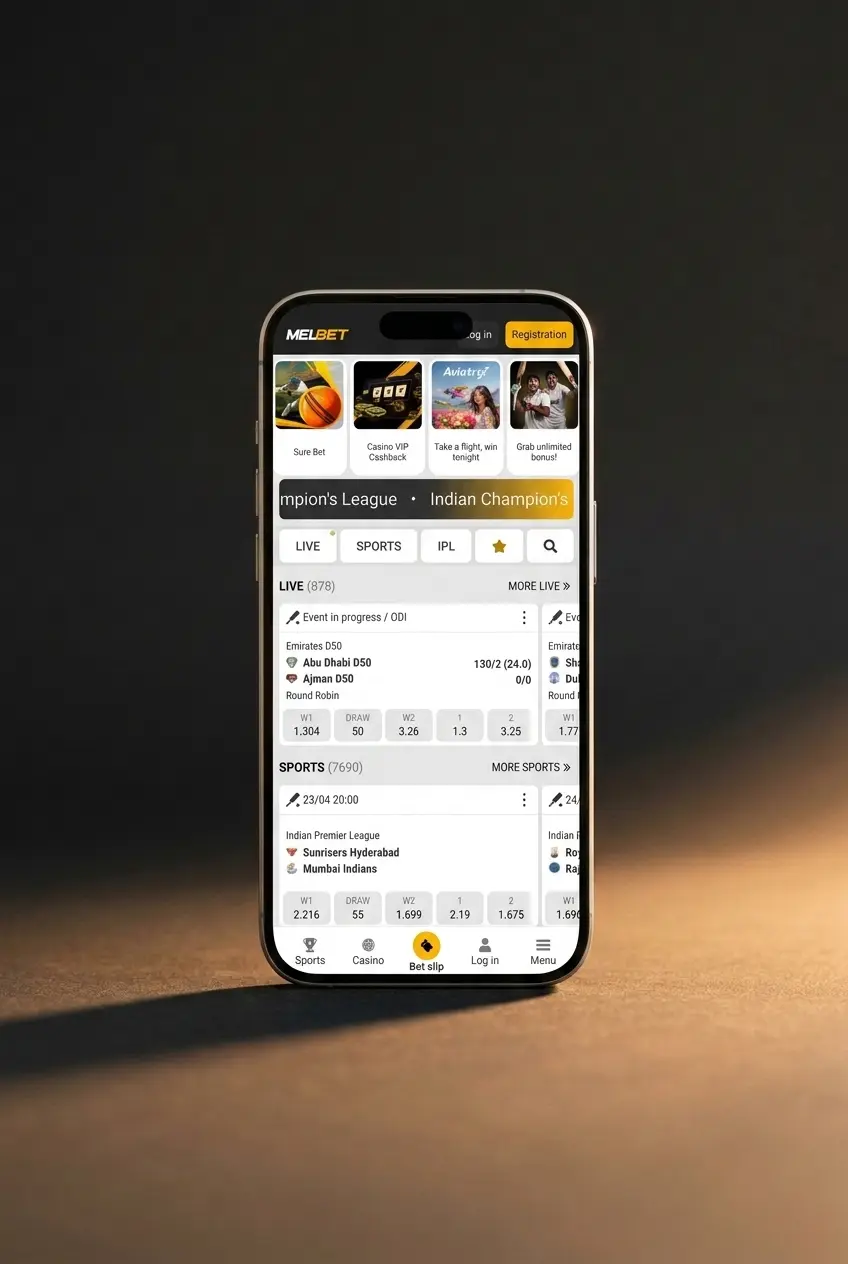 Steps to place your first bet in the Melbet app shown in a 5-step guide for fast bet placement under one minute