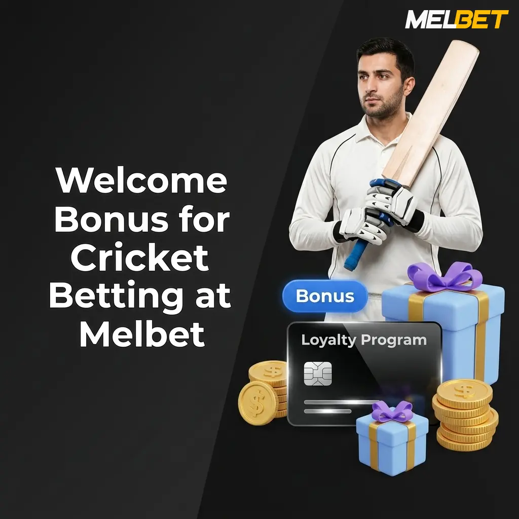 Melbet 100% welcome bonus up to 12,000 BDT for cricket betting on IPL and ICC T20 World Cup markets