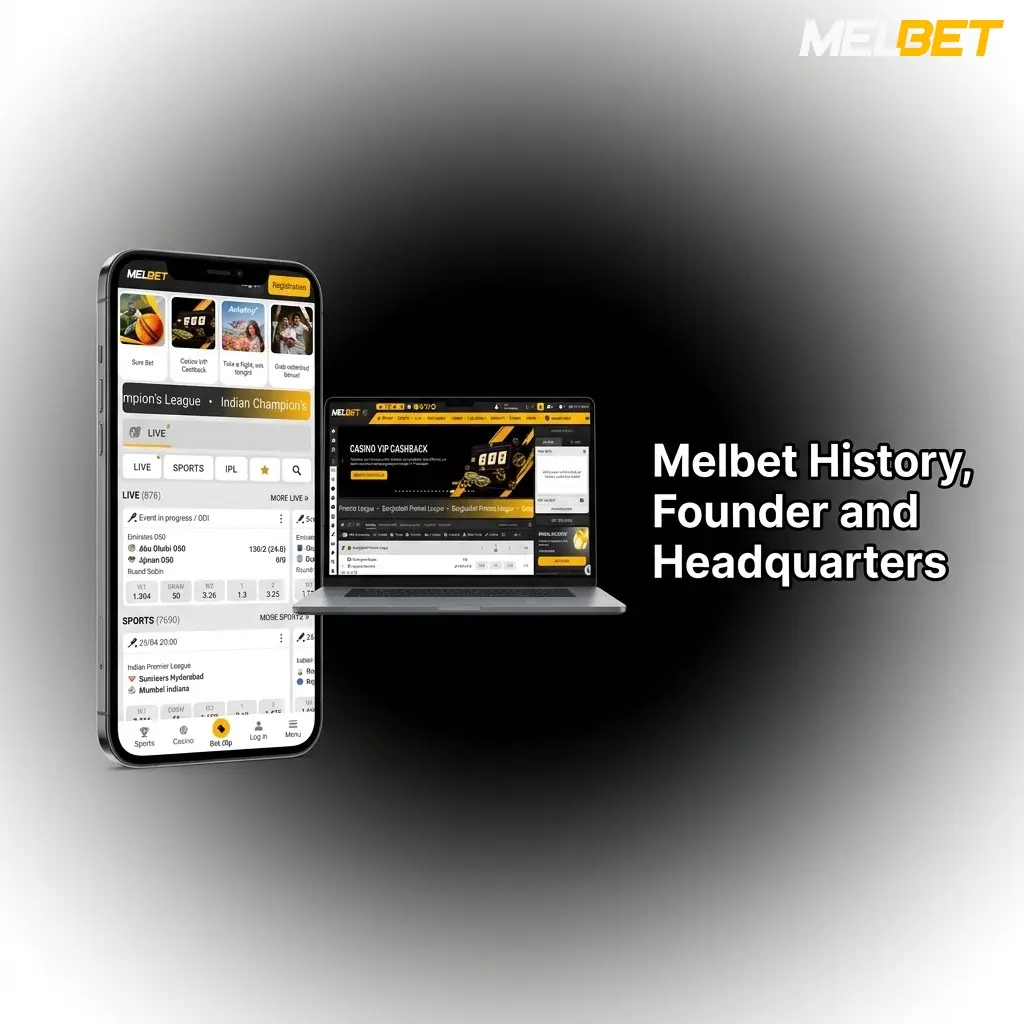 Melbet history, founder and headquarters overview