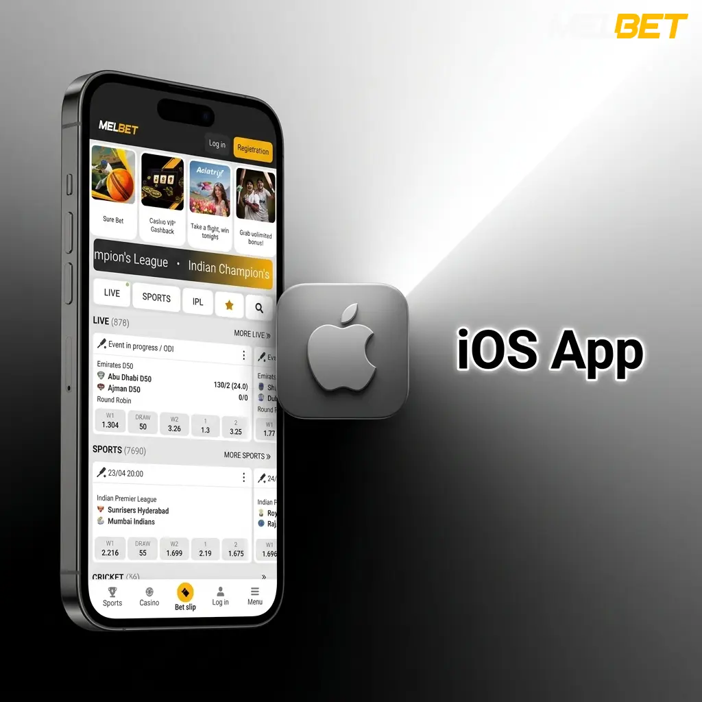 iOS app interface displayed on an iPhone screen