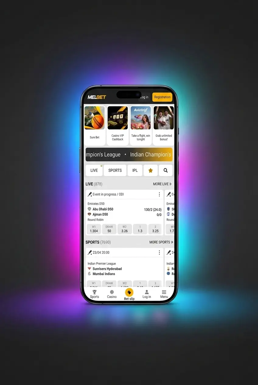 Step-by-step guide to downloading the Melbet iOS app on iPhone, showing installation and trust settings process