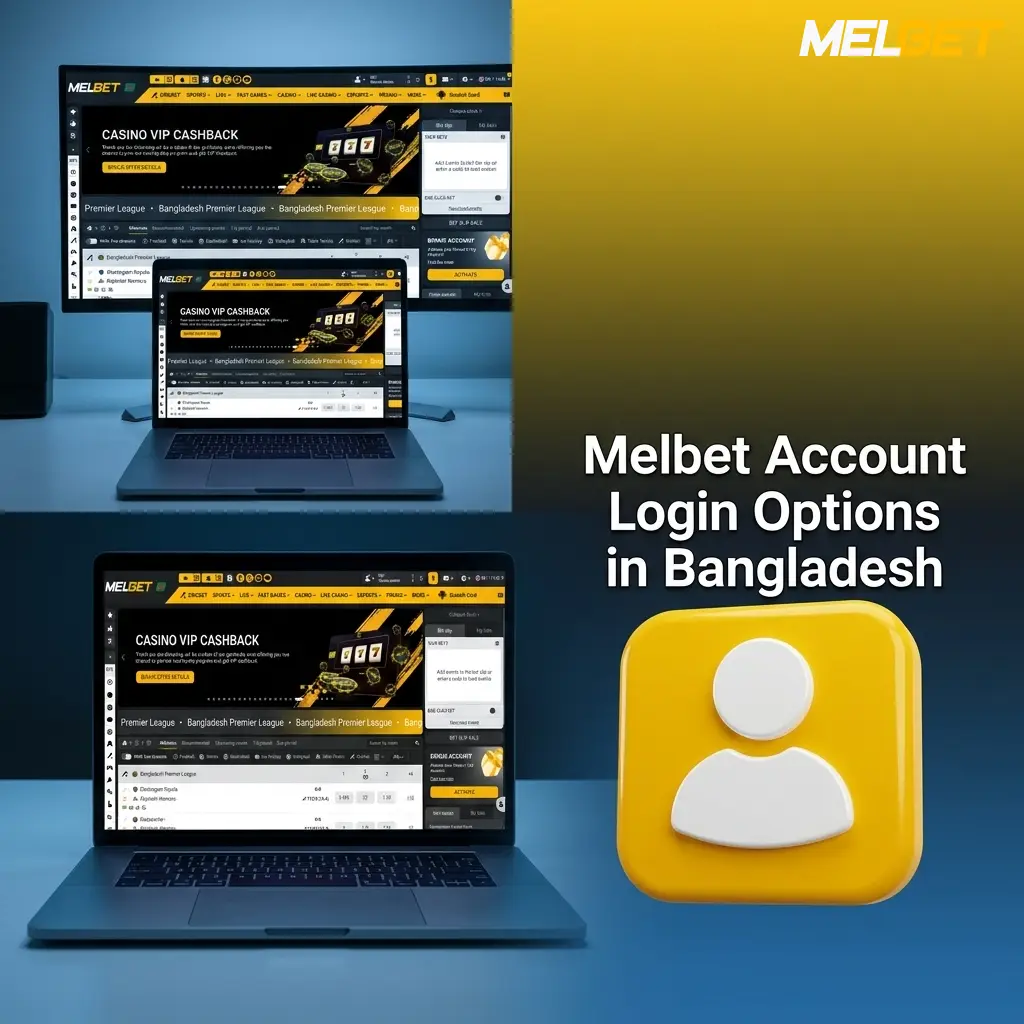 Melbet Bangladesh login options showing phone number, email, and social network sign-in methods