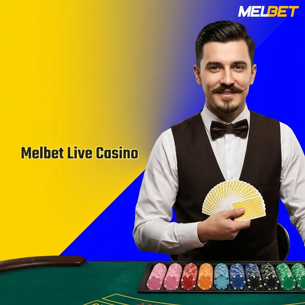 Melbet live casino HD video stream with professional dealers playing baccarat roulette blackjack Andar Bahar and Teen Patti