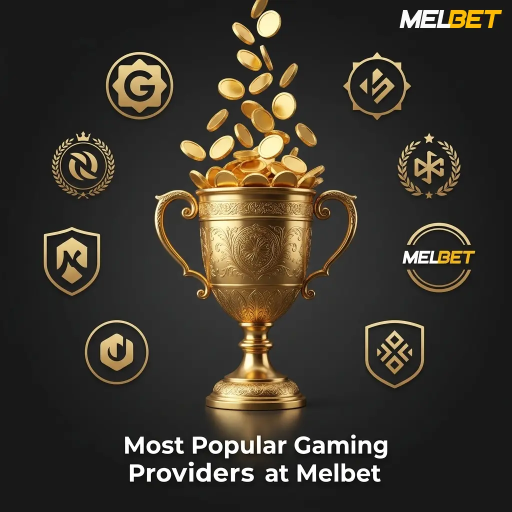 Melbet casino game providers logos including Evolution Gaming, Pragmatic Play, NetEnt, Ezugi, and Spribe