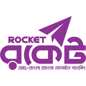 Rocket logo.